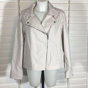 Old Navy canvas moto jacket
